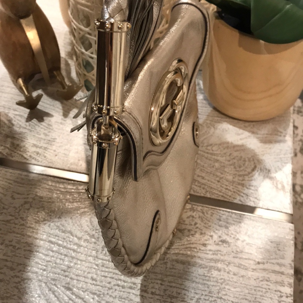 GUCCI gold silver bag - Picture 3 of 7